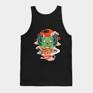 Chinese New Year 2024 Year of The Dragon Dice Tank Top